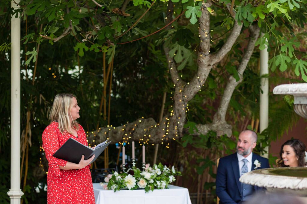 Covid 19 Socially distanced Wedding ceremony Ireland