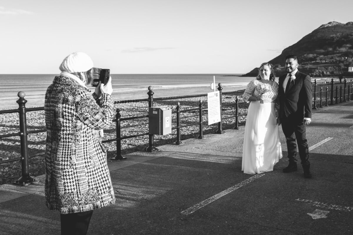 Bray Beach Wedding Photography