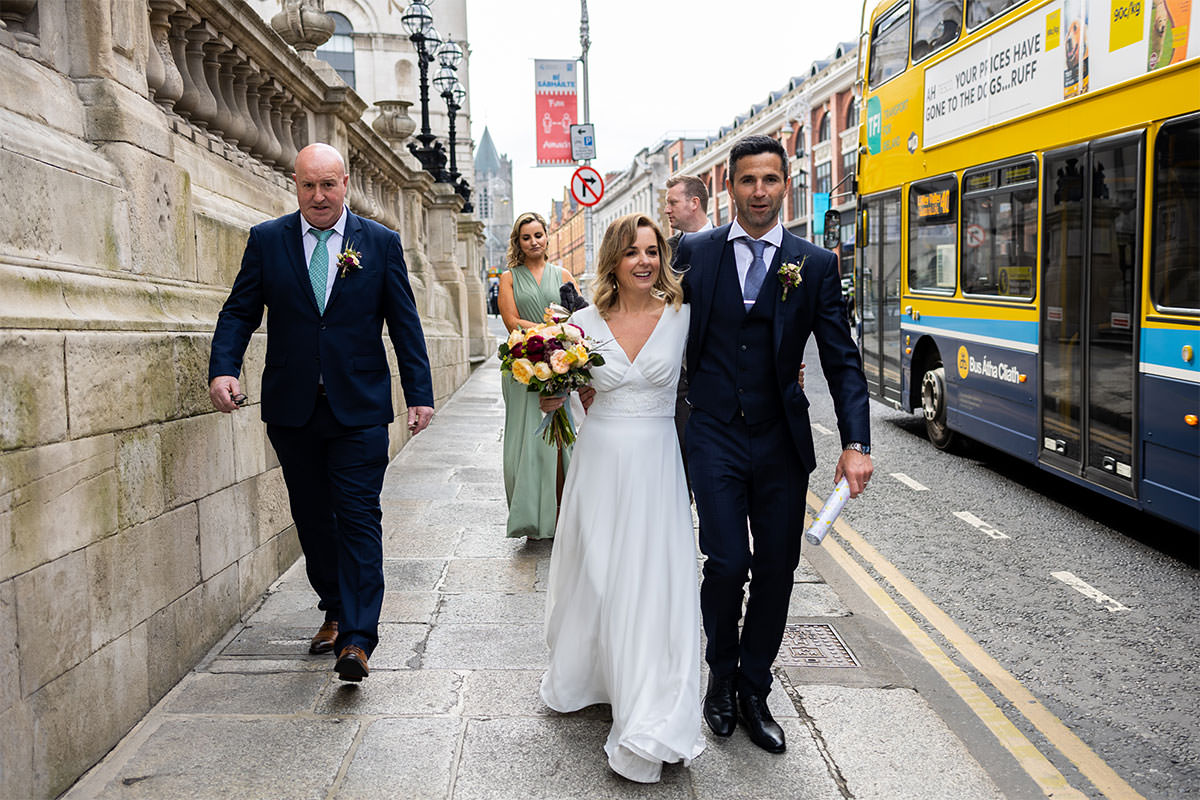 Dublin City Wedding Photos