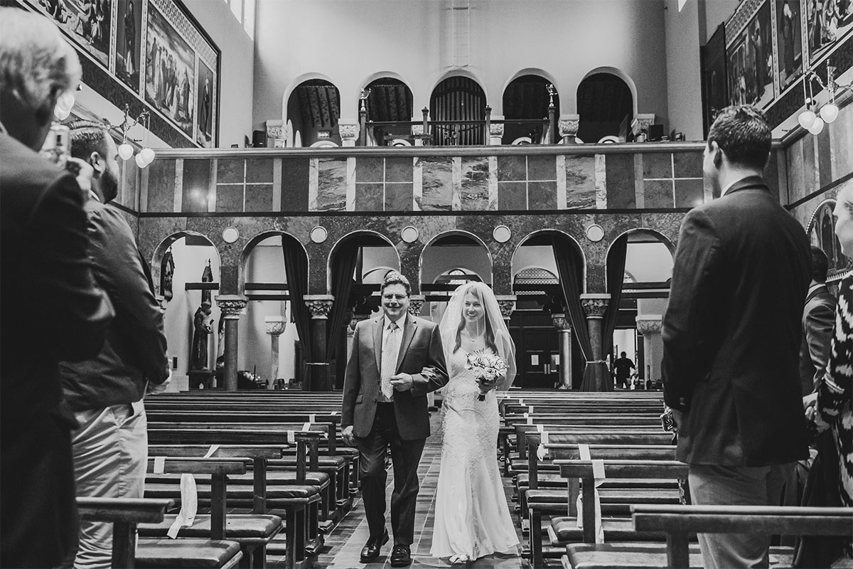 Newman University Church, Dublin Wedding Photographer