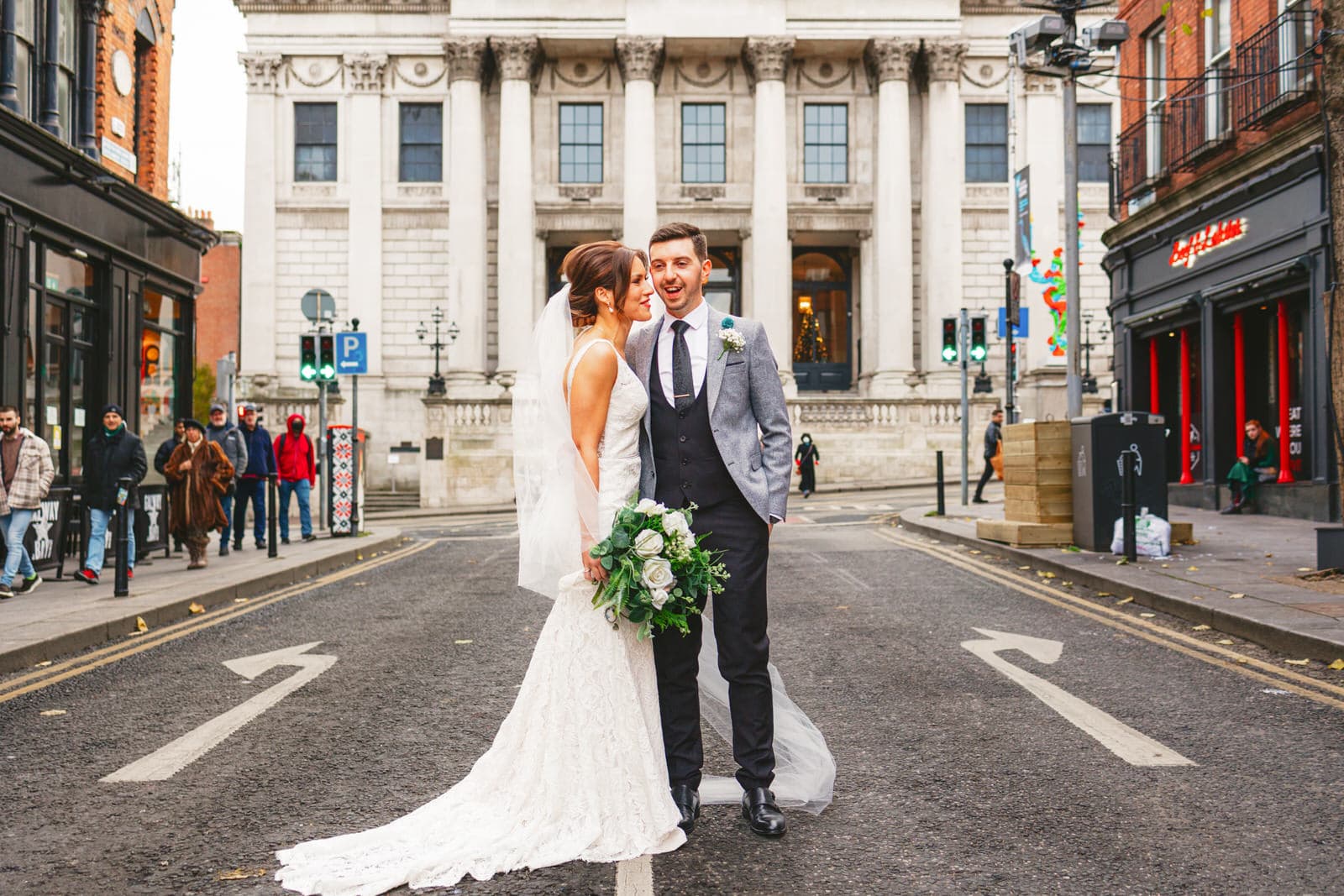 Dublin City Hall Wedding Photography – Jess & Ben