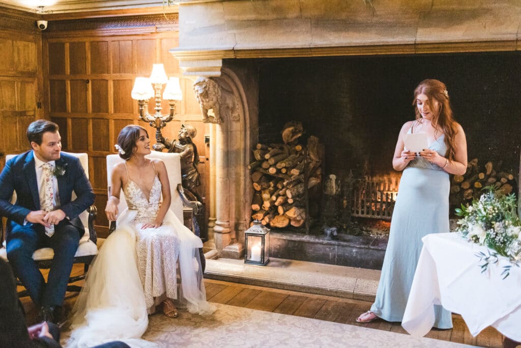 Winter Waterford Castle Wedding Ceremony