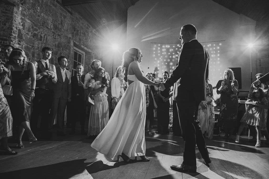 Borris House wedding photographer - first dance