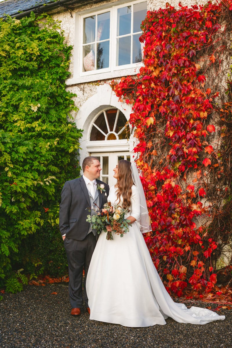 Autumnal Wedding at Rathsallagh House Wicklow Wedding