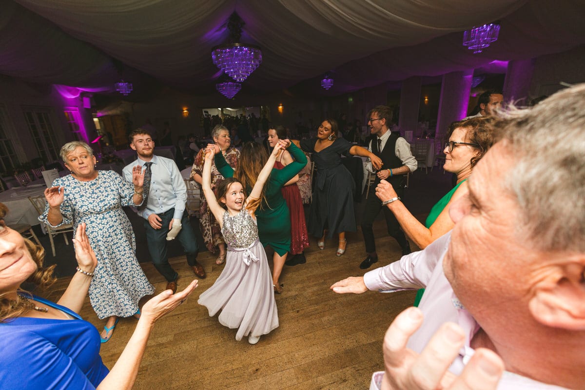 Dancing at Rathsallagh House, Wicklow Wedding