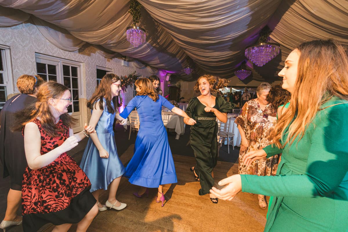 Dancing Rathsallagh House, Wicklow Wedding