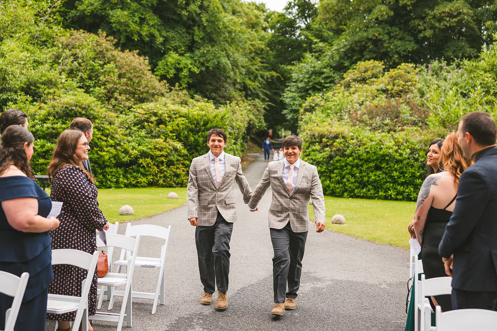 Outdoor Wedding at Waterford Castle