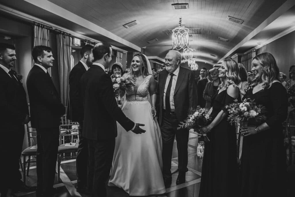 Kilkea Castle Wedding Photography - Ceremony